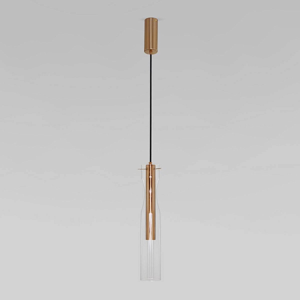 Подвес EUROSVET SWAN 50253/1 LED латунь