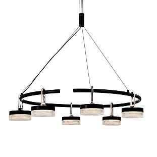 Люстра подвесная DELIGHT COLLECTION P0855 P0855-6C black