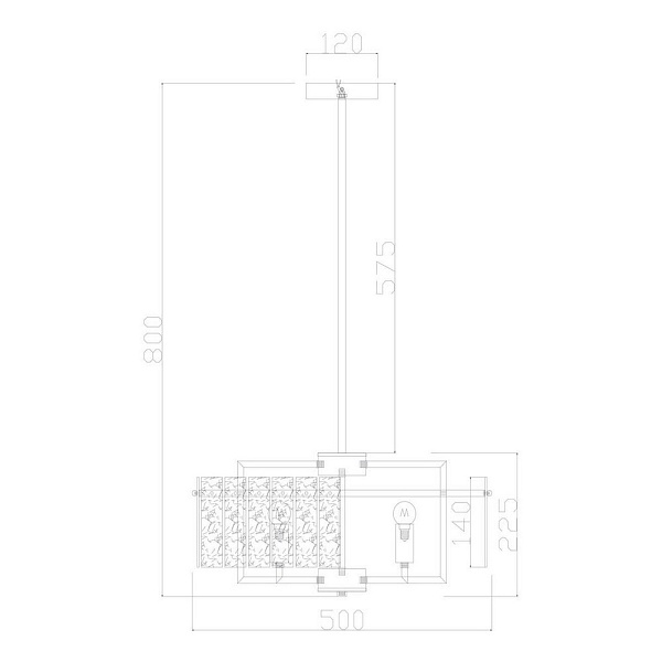 Люстра подвесная FREYA BASILICA FR5166PL-06N