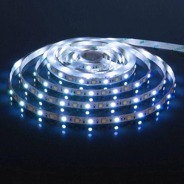 Лента LED 14,4 W/m 24V IP20 5050/60 RGB+6500K 10mm (5м) a053731 ELEKTROSTANDARD