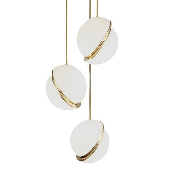 Подвес DELIGHT COLLECTION CRESCENT 9182P/3S brass