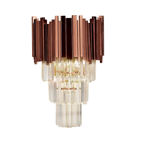 Бра DELIGHT COLLECTION BARCLAY A006-200 A2 dark copper