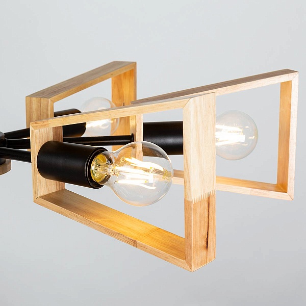 Люстра потолочная ARTE LAMP BRUSSELS A8030PL-8BK