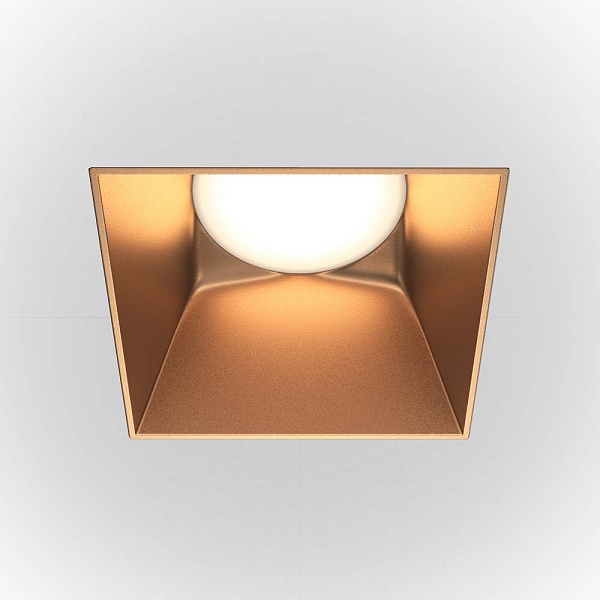 Светильник встраиваемый MAYTONI SHARE DL051-01-GU10-SQ-WMG