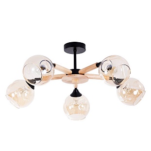 Люстра потолочная ARTE LAMP BRANSON A4370PL-5BR