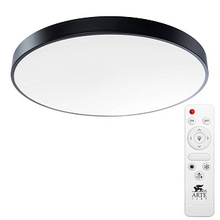 Светильник потолочный ARTE LAMP ARENA A2673PL-1BK