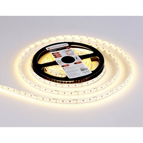 Лента LED 14,4 W/m 24V IP20 2835/180 3000K 8mm (5м) GS3201 AMBRELLA LIGHT