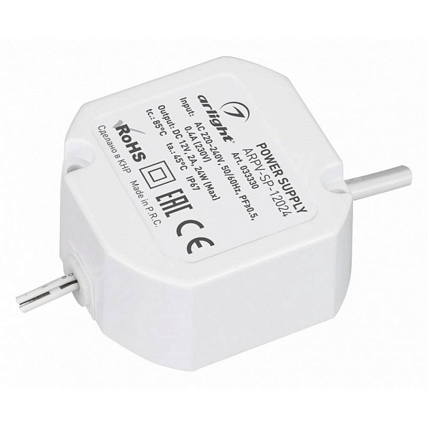 Блок питания ARLIGHT ARPV-SP 12V 24W IP67 33330