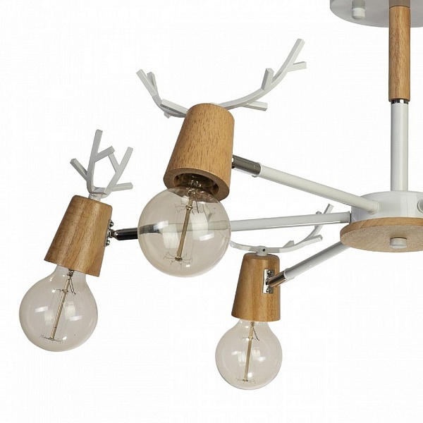 Люстра потолочная LOFT IT SVEN 10024/6 White