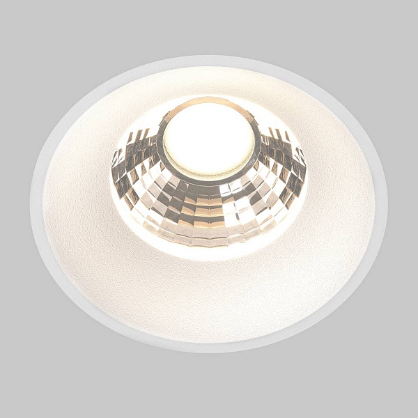 Светильник встраиваемый MAYTONI ROUND DL058-12W3K-TRS-W