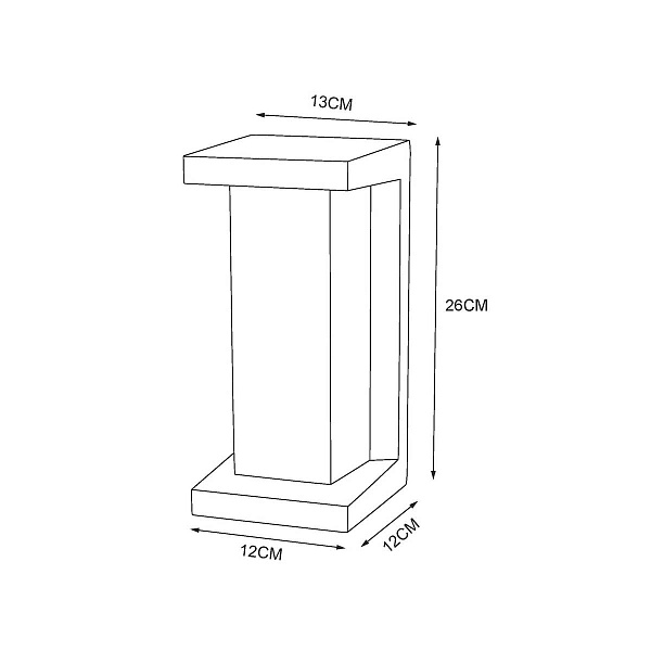 Светильник уличный настенный ARTE LAMP ULYSSES A8510AL-1BK