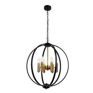 Люстра подвесная ARTE LAMP CASTULA A7013SP-6BK