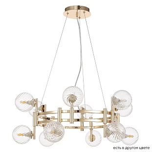Люстра подвесная CRYSTAL LUX LUXURY SP12 GOLD