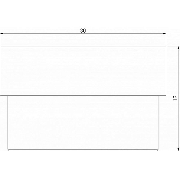 Заглушка ELEKTROSTANDARD MODULE SYSTEM a066191