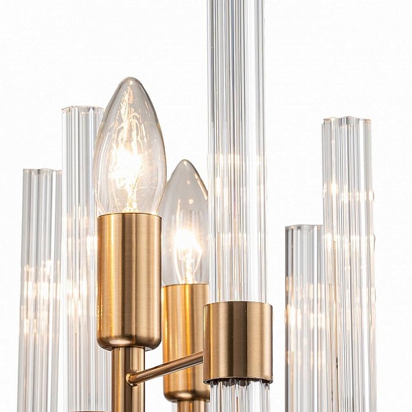 Люстра подвесная INDIGO FAVARA 11040/7P Brass