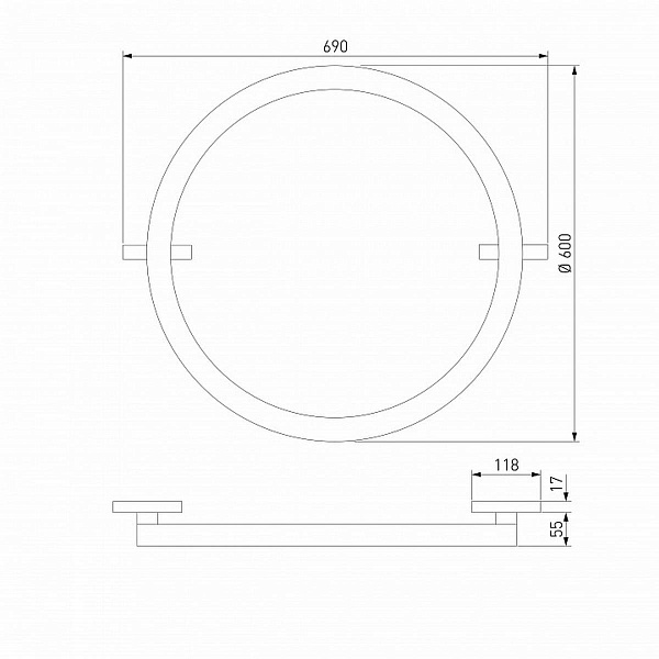 Трековый светильник ELEKTROSTANDARD SLIM MAGNETIC a068912