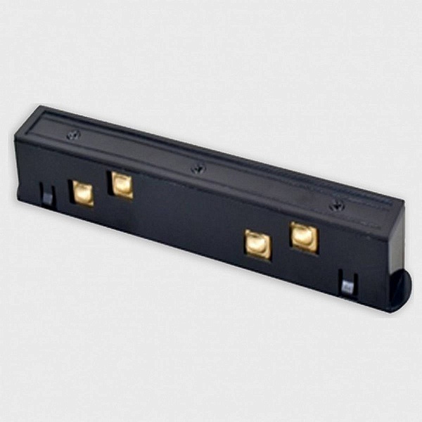 Коннектор прямой ITALLINE ATOM IT012-5040 black