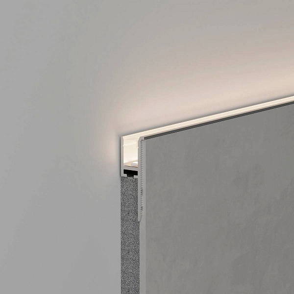 Профиль для ленты LED врезной FANTOM-BENT 39,5x12,8мм без рассеивателя (2м) 43692 ARLIGHT