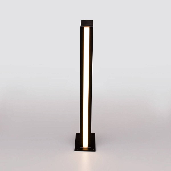 Светильник уличный столб низкий ELEKTROSTANDARD FLAT 1538 TECHNO LED черный a053316
