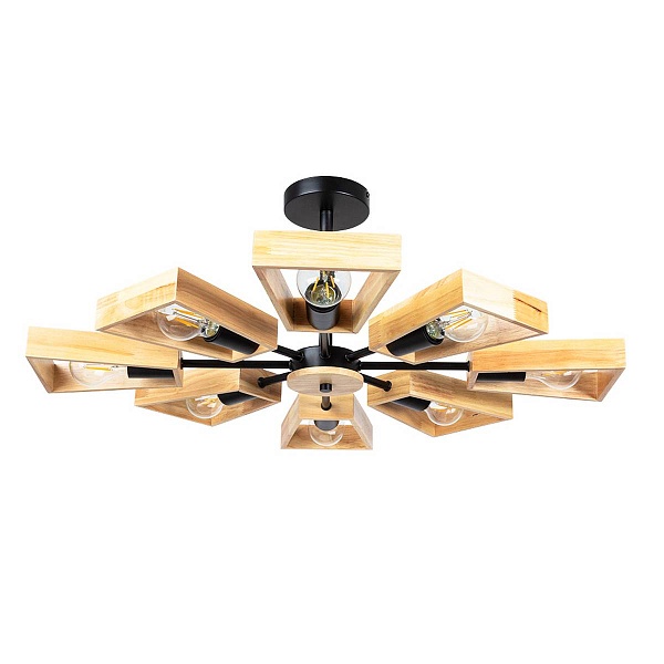 Люстра потолочная ARTE LAMP BRUSSELS A8030PL-8BK