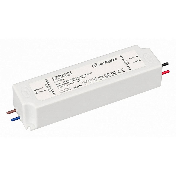 Блок питания ARLIGHT ARPV 24V 75W IP67 45754