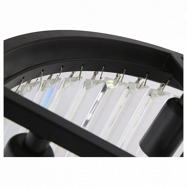 Люстра подвесная DELIGHT COLLECTION ODEON KR0387P-6 black/clear
