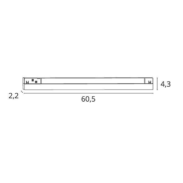 Трековый светильник ARTE LAMP LINEA A4693PL-1WH
