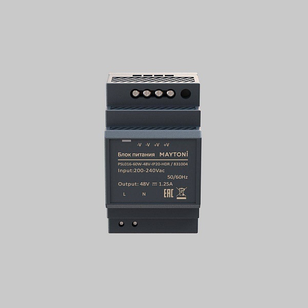 Блок питания MAYTONI LED STRIP 48V 60W IP20 831004