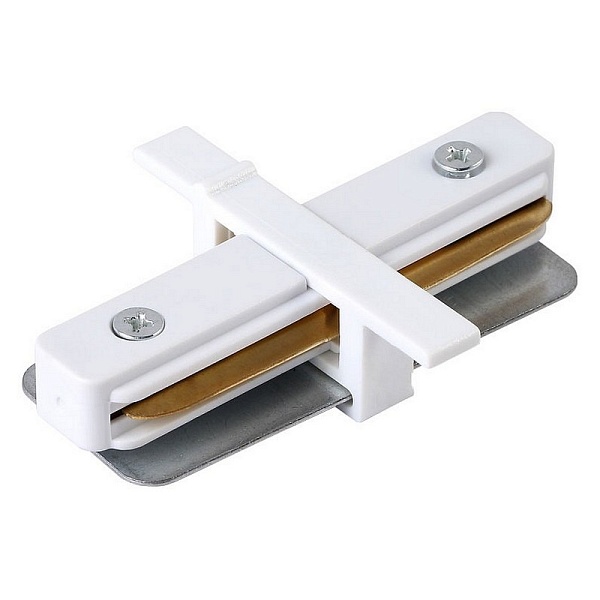 Коннектор прямой CRYSTAL LUX CLT 0.2211 01 WH