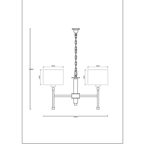 Люстра подвесная ARTE LAMP JAMIE A4090LM-5BK