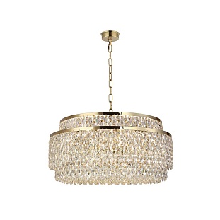 Люстра подвесная NEWPORT TIFFANY 8530/80 C gold polished