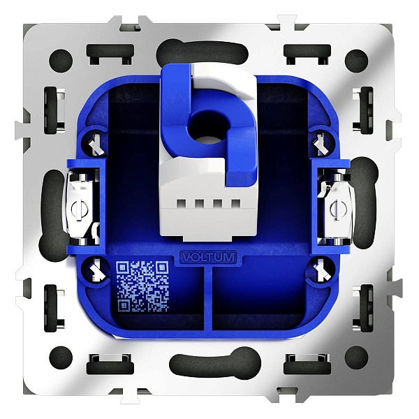 Розетка  RJ45, S70, Титан, VLS060106, VOLTUM