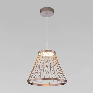 Подвес EUROSVET CESTA 40016/1 LED коричневый a069283