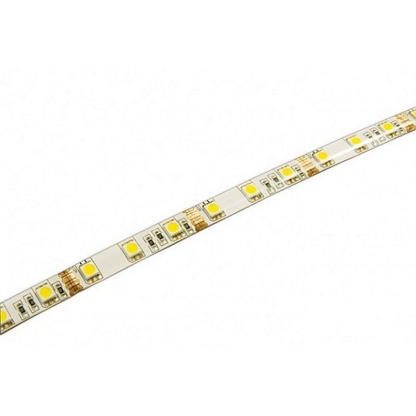 Лента LED 14.4w/m 12V IP65 SMD 5050/60 (5 метров) белая JAZZWAY
