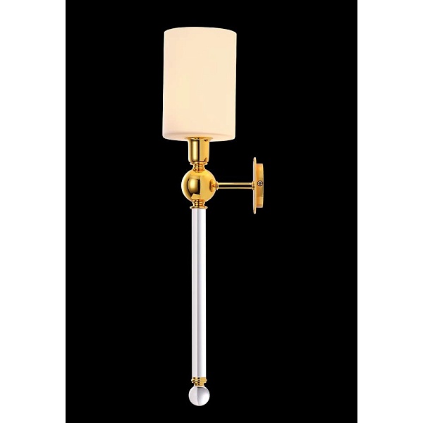 Бра CRYSTAL LUX MIRABELLA MIRABELLA AP1 GOLD/WHITE