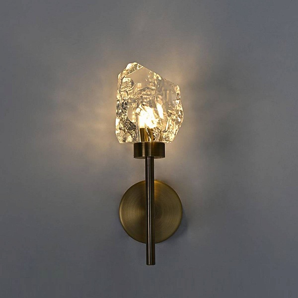 Бра DELIGHT COLLECTION BRCH9162 BRWL7071-01 antique brass