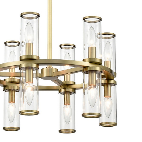Люстра подвесная DELIGHT COLLECTION MD2061 MD2061-12B br.brass