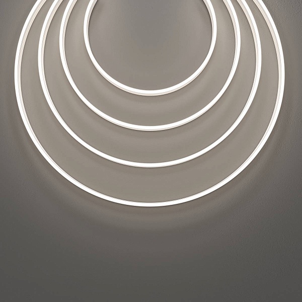 Лента LED ГИБКИЙ НЕОН 9,6 W/m 24V IP67 2835/144 4000K 4mm (5м) 432038 MAYTONI