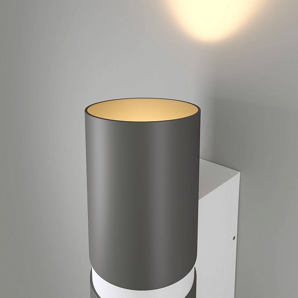 Светильник уличный настенный ELEKTROSTANDARD LIBERTY LED Liberty LED серый/белый (35124/U)