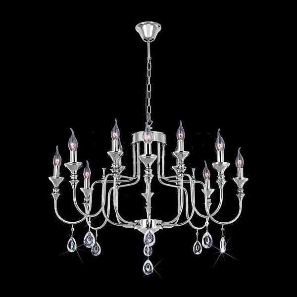 Люстра подвесная CITILUX РИГА ХРОМ CL437221