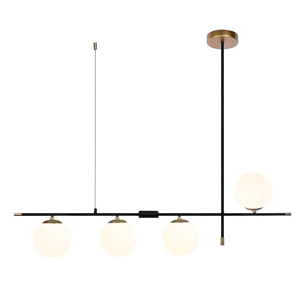 Люстра подвесная ARTE LAMP ARKAB A2225SP-4BK