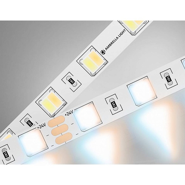 Лента LED 14 W/m 24V IP20 5050/60 3000-6500K 10mm (5м) GS4101 AMBRELLA LIGHT