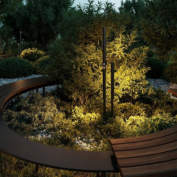 Светильник уличный столб низкий ODEON LIGHT BAMBOO 7021/6FL