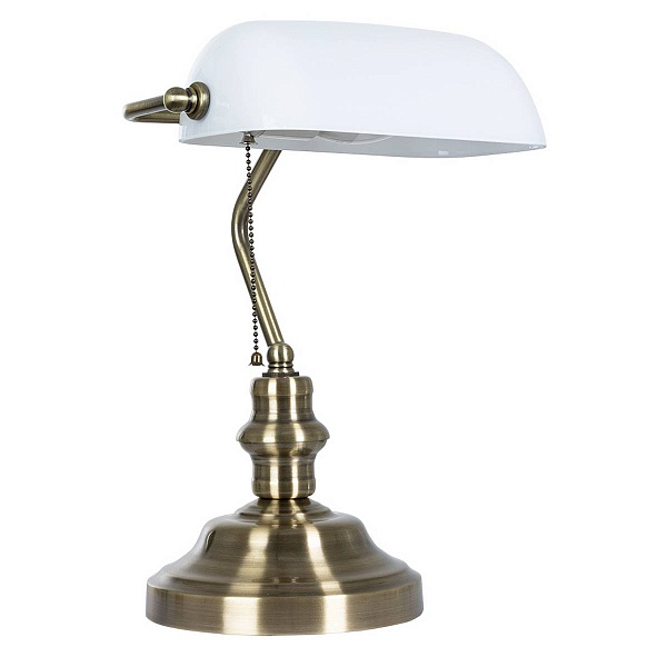 Настольная лампа ARTE LAMP Banker A2493LT-1AB