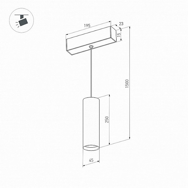 Трековый светильник ARLIGHT MAG-ORIENT 35711