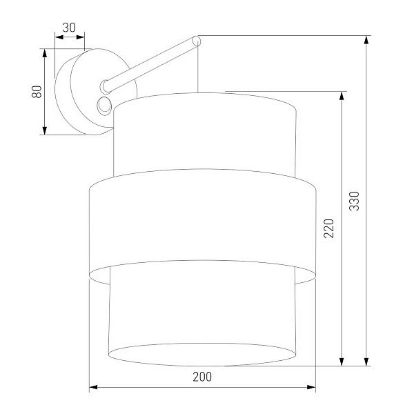 Бра TK LIGHTING CALISTO 5400 Calisto a068431