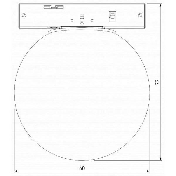 Трековый светильник ELEKTROSTANDARD MINI MAGNETIC a067271
