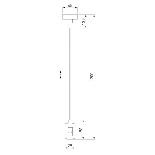 Подвесное крепление ELEKTROSTANDARD ESTHETIC MAGNETIC 85154/00 a065438