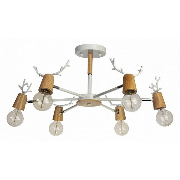 Люстра потолочная LOFT IT SVEN 10024/6 White