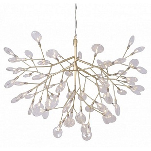 Люстра подвесная CRYSTAL LUX EVITA EVITA SP63 GOLD/TRANSPARENT